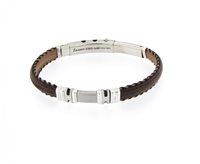 Pulsera Zancan Hombre in Plata ESB291-MA